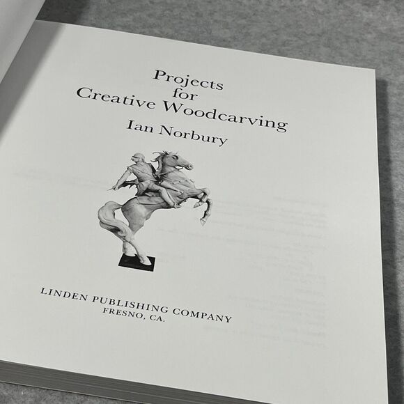 Projects for Creative Woodcarving by Ian Norbury 1995 Trade Paperback Good‎ - Picture 13 of 14